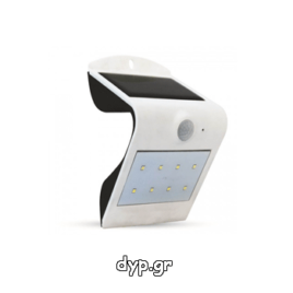 Ηλιακό Φωτιστικό LED V-TAC 1.5W με Αισθητήρα Solar Wall Light 4000K+4000K White+Black Body(8276)