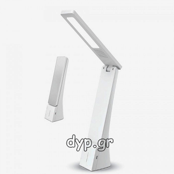 Επιτραπέζιο φωτιστικό γραφείου LED 4W Λευκό και Ασημί με εναλλαγή απόχρωσης φωτισμού(7098)