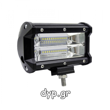 LED αδιάβροχος προβολέας διασποράς μπάρα 24 SMD 24W 10~30V(D2330)