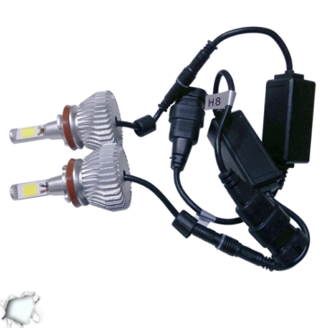 LED HID Kit H16 36 Watt 9-36 Volt DC 3600 Lumen 6000k C6 Economy Line GloboStar 06670
