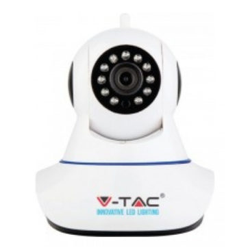 V-TAC Smart Κάμερα WIFI IP με ηχείο αμφίδρομο ήχο Λευκό 8377