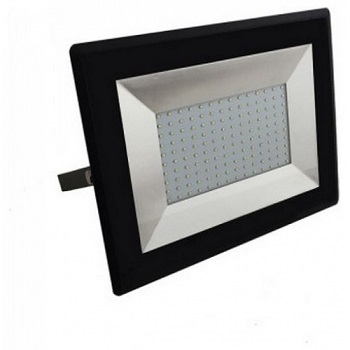 LED Προβολέας E-Series SMD 100W Μαύρος Φως Ημέρας(5965)