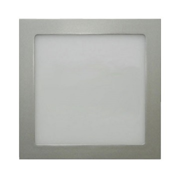 LED Panel Τετράγωνο Χωνευτό 20w Γκρι Ψυχρό Λευκό(AT-00170)